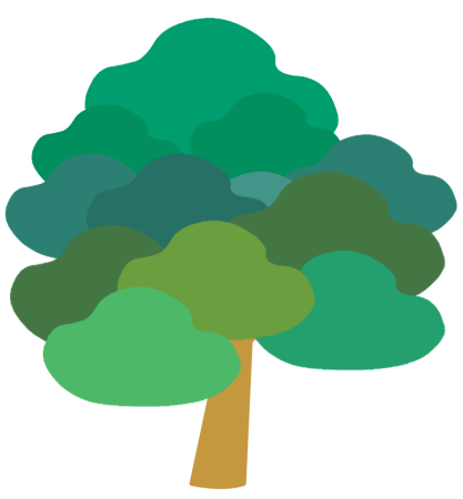 茂って透かし剪定が必要になった木